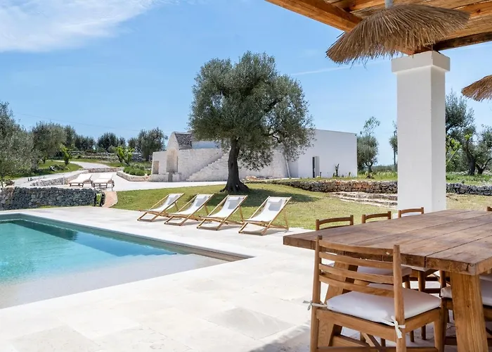 Trulli Cicerali , Trulli Design Con Piscina Panoramica Villa *