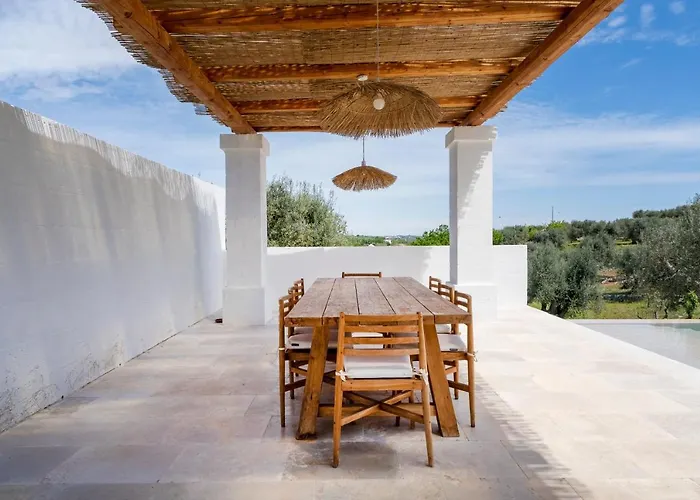 Trulli Cicerali , Trulli Design Con Piscina Panoramica Villa Ostuni