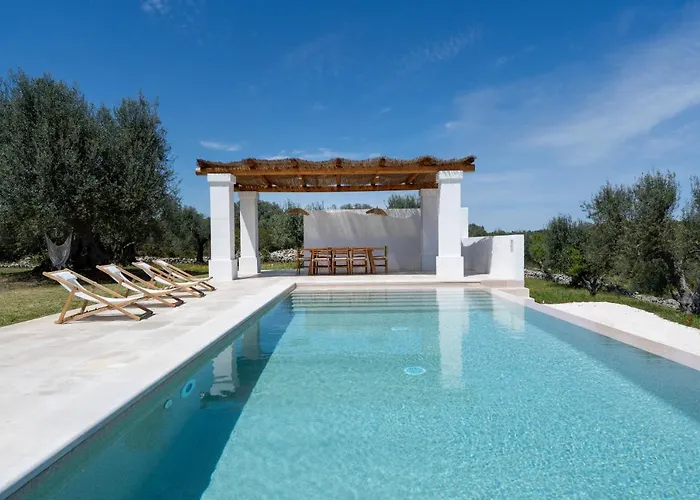 Trulli Cicerali , Trulli Design Con Piscina Panoramica Ostuni