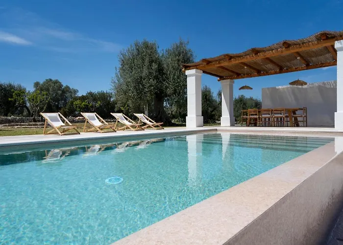 Trulli Cicerali , Trulli Design Con Piscina Panoramica Villa *
