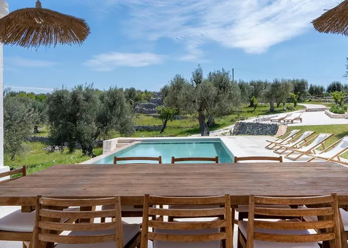 Trulli Cicerali , Trulli Design Con Piscina Panoramica Ostuni