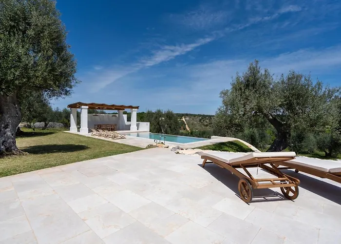 Villa Trulli Cicerali , Trulli Design Con Piscina Panoramica Ostuni