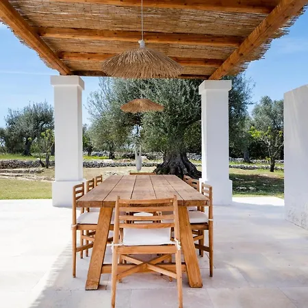 Villa Trulli Cicerali , Trulli Design Con Piscina Panoramica